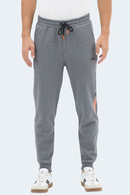 Slazenger NAHAL I Erkek Cepli Koyu Gri Eşofman Altı