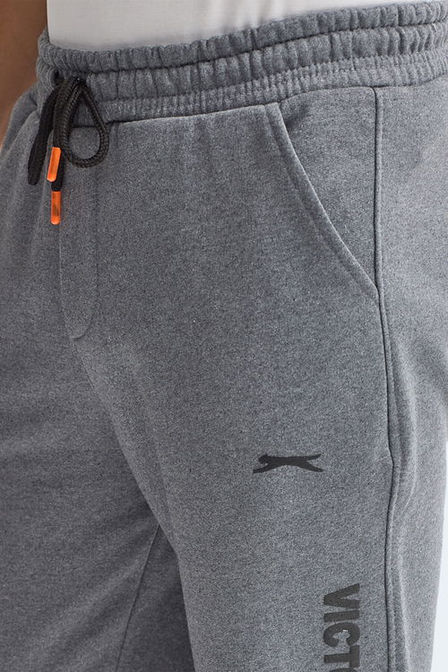 Slazenger NAHAL I Erkek Cepli Koyu Gri Eşofman Altı