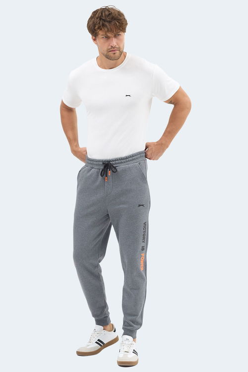 Slazenger NAHAL I Erkek Cepli Koyu Gri Eşofman Altı