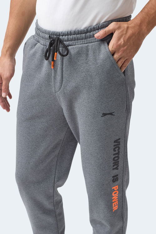 Slazenger NAHAL I Erkek Cepli Koyu Gri Eşofman Altı