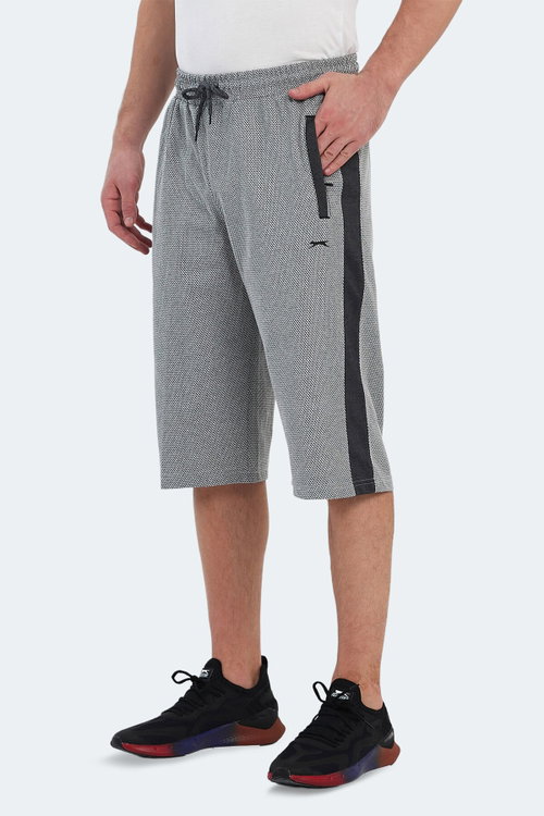 Slazenger NARAYAN 2 Lİ SET Erkek Siyah - Gri Şort