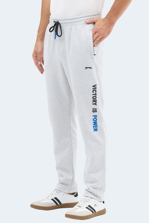 Slazenger NAUM I Erkek Cepli Gri Eşofman Altı