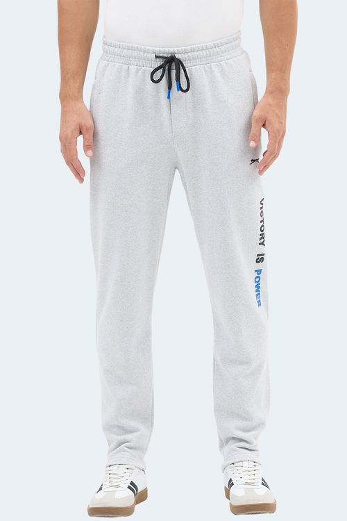 Slazenger NAUM I Erkek Cepli Gri Eşofman Altı