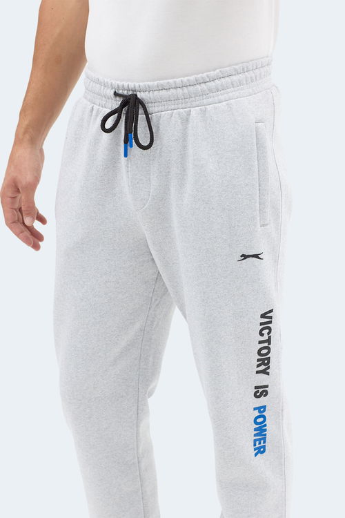 Slazenger NAUM I Erkek Cepli Gri Eşofman Altı