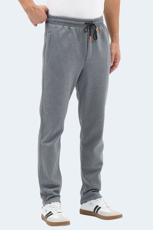 Slazenger NAUM I Erkek Cepli Koyu Gri Eşofman Altı