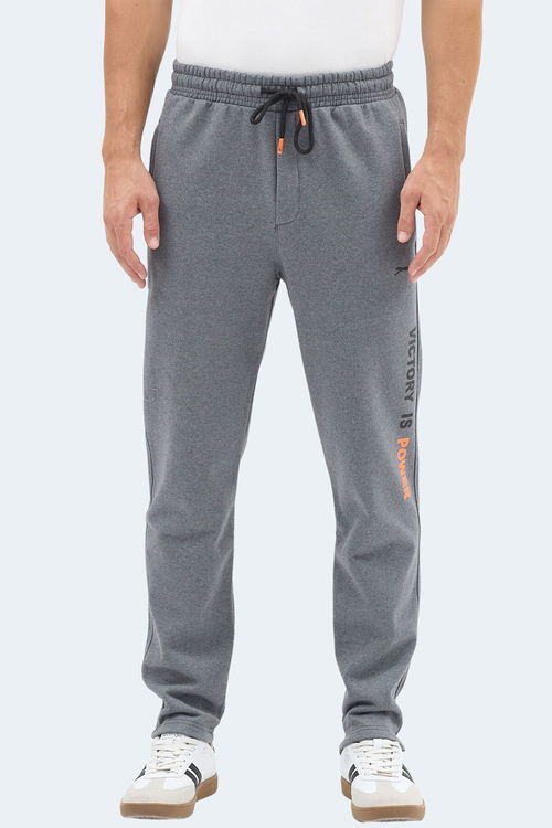 Slazenger NAUM I Erkek Cepli Koyu Gri Eşofman Altı