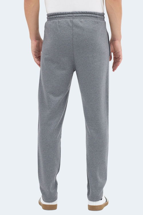 Slazenger NAUM I Erkek Cepli Koyu Gri Eşofman Altı