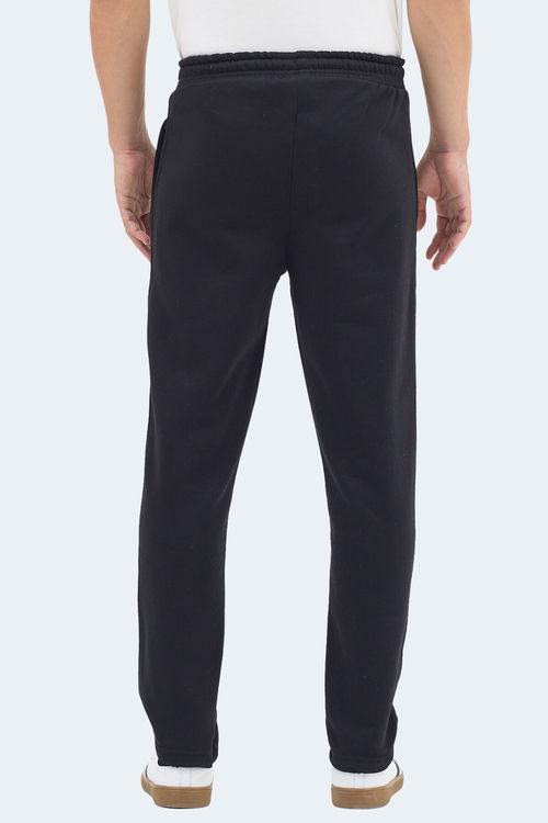 Slazenger NAUM I Erkek Cepli Siyah Eşofman Altı