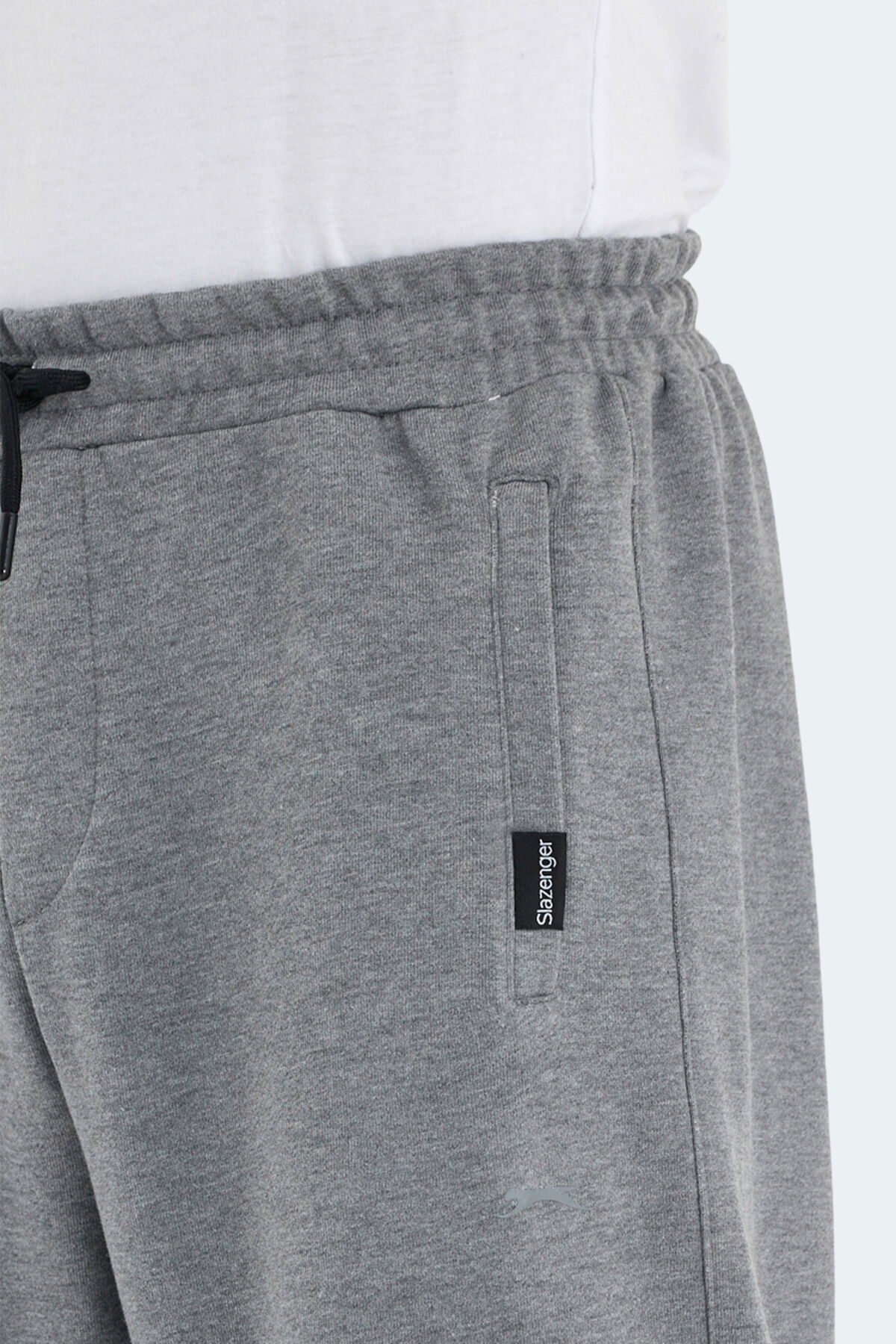 Slazenger NAVDEEP 2 Lİ SET Erkek Cepli Dar Paça Siyah - Koyu Gri Eşofman Altı - Thumbnail