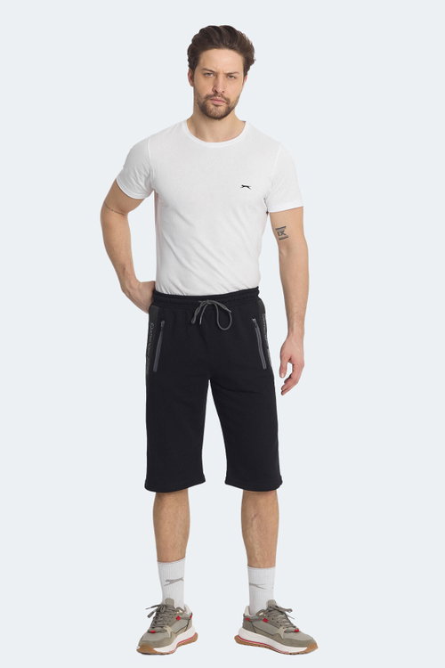Slazenger NEACEL 2 Lİ SET Erkek Siyah - Lacivert Şort