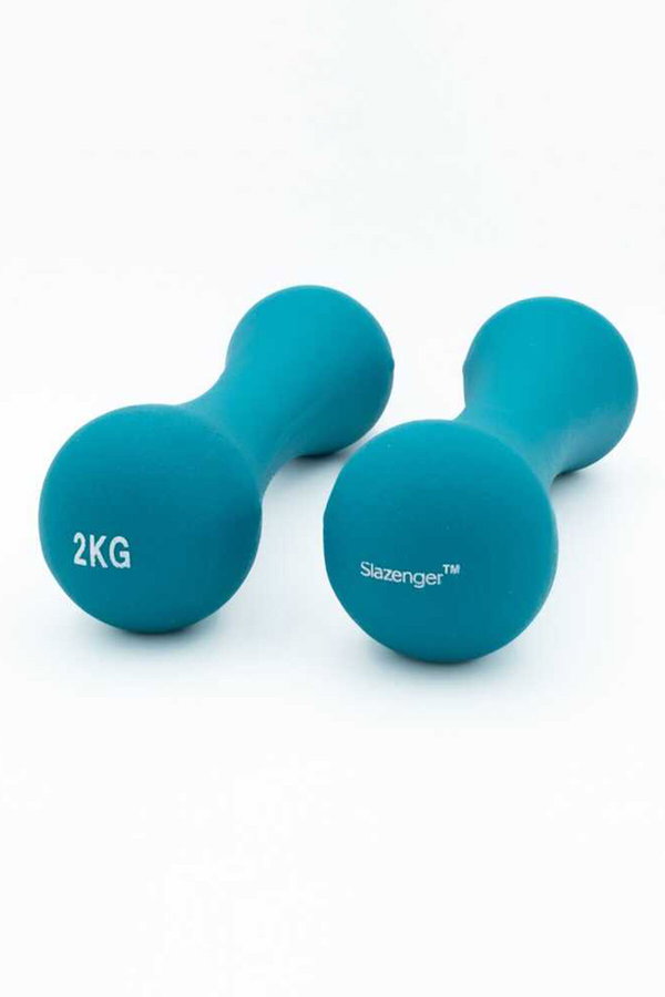 Slazenger Neopren Dambıl 2KG + 2KG Unisex STD Dambıllar Ve Ağırlık Setleri