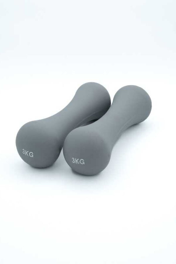 Slazenger Neopren Dambıl 3KG + 3KG Unisex STD Dambıllar Ve Ağırlık Setleri