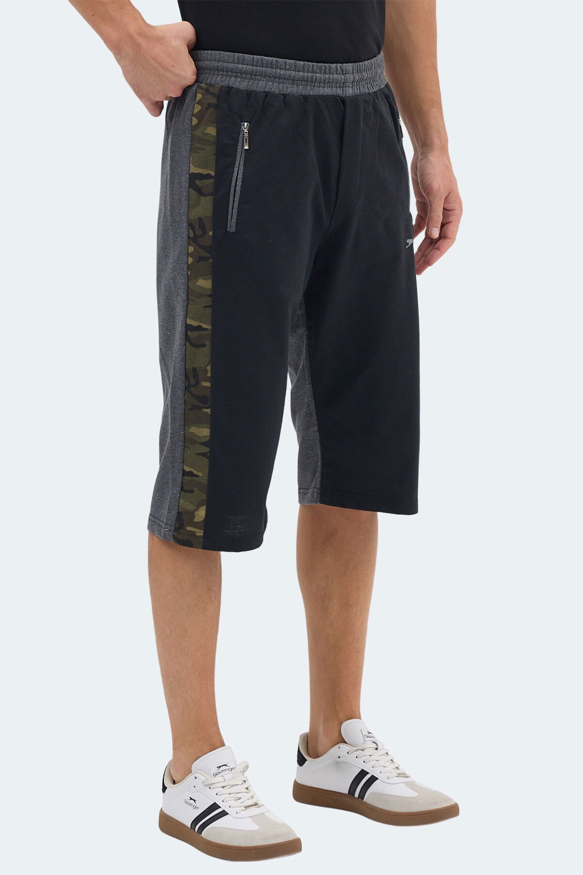 Slazenger NERO I Erkek Siyah Şort - Thumbnail