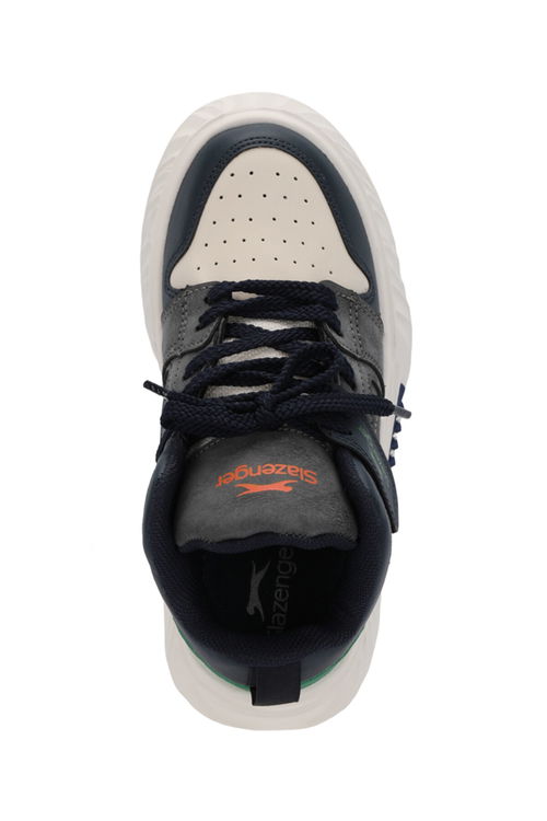 Slazenger NESS Erkek Çocuk Günlük Ayakkabı Lacivert / Beyaz