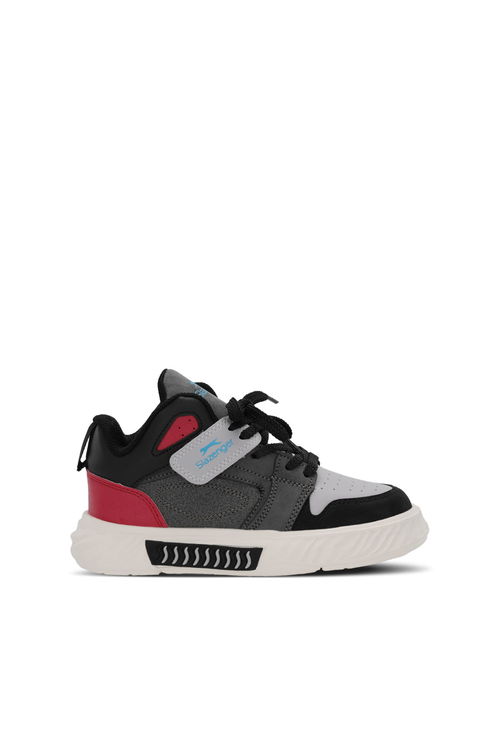 Slazenger NESS Erkek Çocuk Günlük Ayakkabı Siyah / Gri