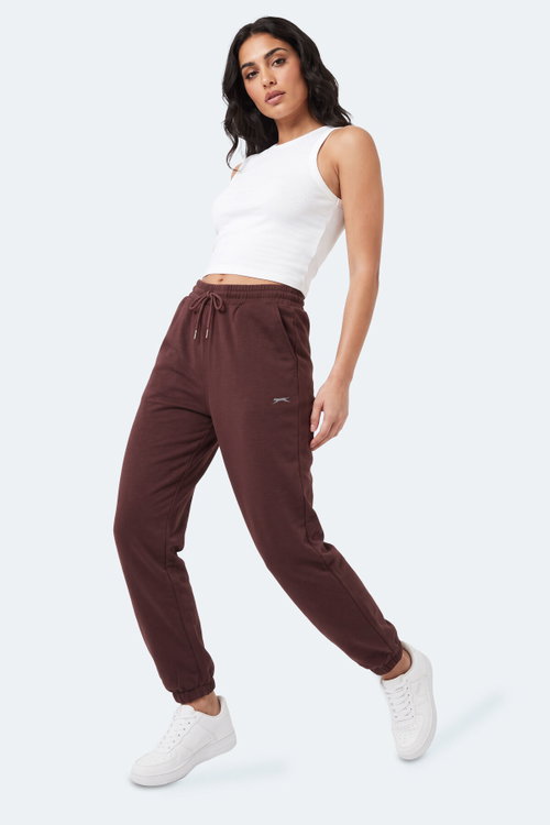 Slazenger NESSA I Kadın Kahve Eşofman Altı