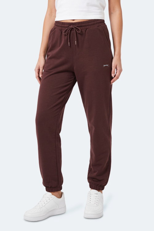 Slazenger NESSA I Kadın Kahve Eşofman Altı