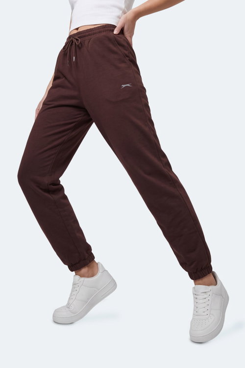 Slazenger NESSA I Kadın Kahve Eşofman Altı