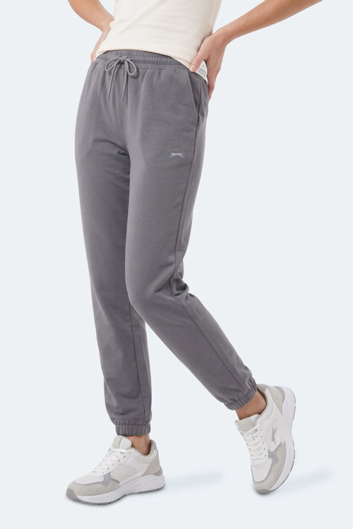 Slazenger NESSA I Kadın Koyu Gri Eşofman Altı