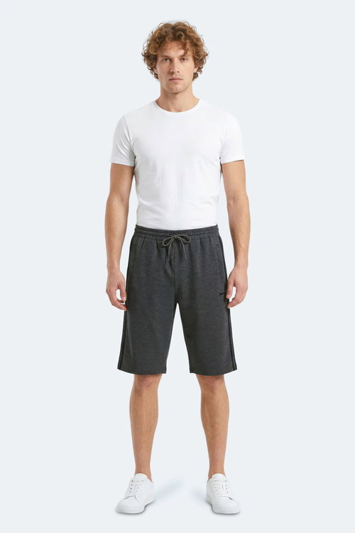 Slazenger NEYRA Erkek Kapri Koyu Gri Şort