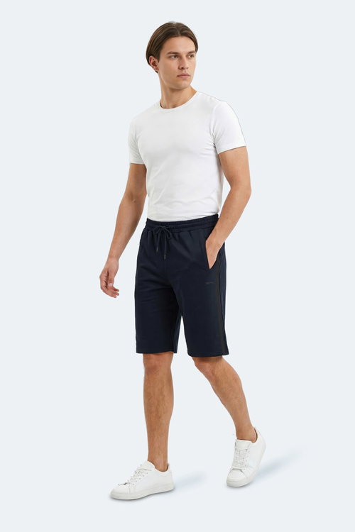 Slazenger NEYRA Erkek Kapri Lacivert Şort