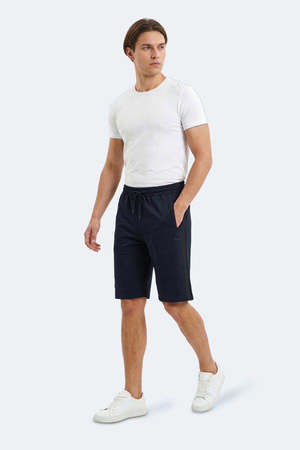 Slazenger NEYRA Erkek Kapri Lacivert Şort