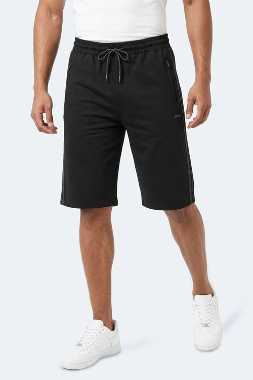 Slazenger NEYRA Erkek Kapri Siyah Şort