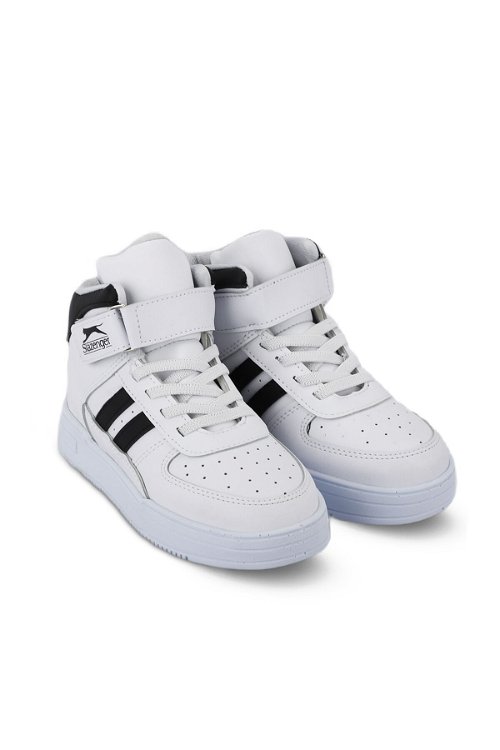 Slazenger NICOLA I Sneaker Erkek Çocuk Ayakkabı Beyaz / Siyah