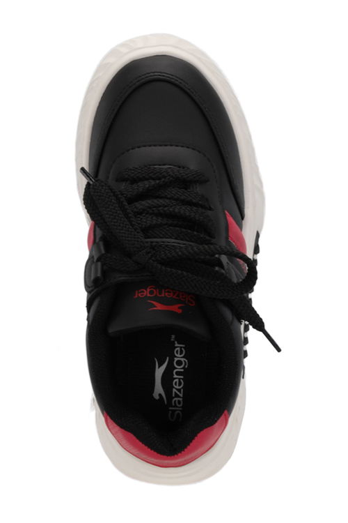 Slazenger NIGEL Erkek Çocuk Günlük Ayakkabı Siyah / Kırmızı