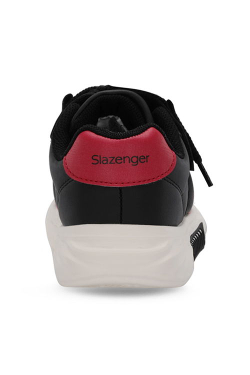 Slazenger NIGEL Erkek Çocuk Günlük Ayakkabı Siyah / Kırmızı