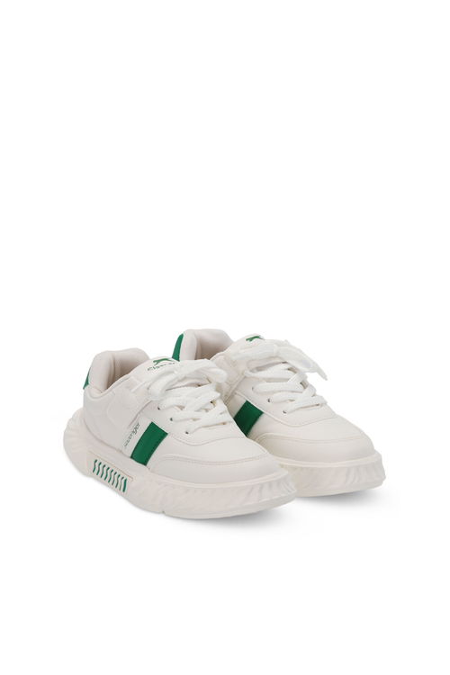 Slazenger NIGEL Unisex Çocuk Günlük Ayakkabı Beyaz / Yeşil