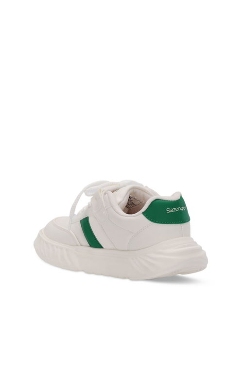 Slazenger NIGEL Unisex Çocuk Günlük Ayakkabı Beyaz / Yeşil