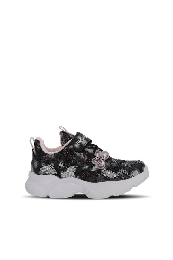 Slazenger NIGERIA Unisex Çocuk Siyah / Beyaz Sneaker