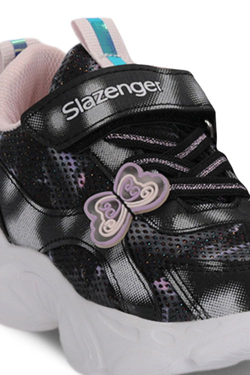 Slazenger NIGERIA Unisex Çocuk Siyah / Beyaz Sneaker