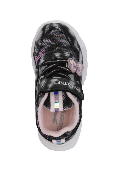 Slazenger NIGERIA Unisex Çocuk Siyah / Beyaz Sneaker