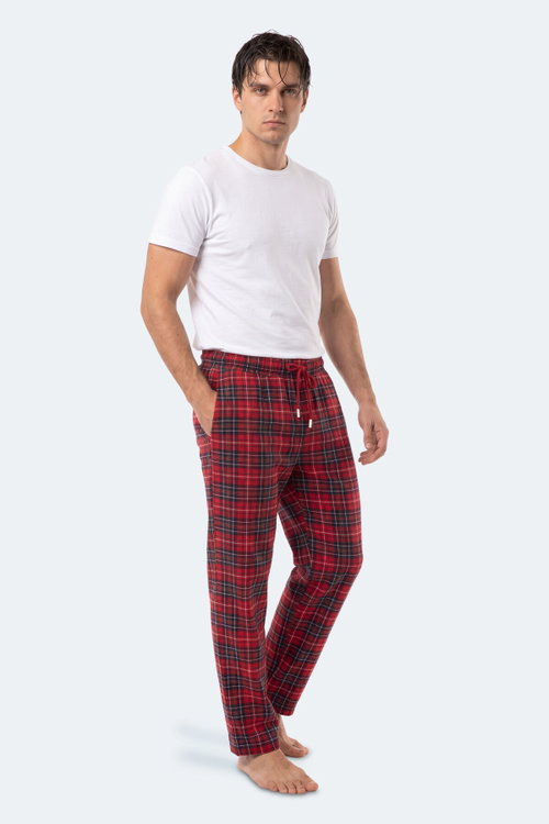 Slazenger NIGHT Erkek Kırmızı Eşofman Altı