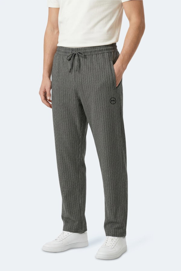Slazenger NIKITA Erkek Cepli Siyah Pantolon
