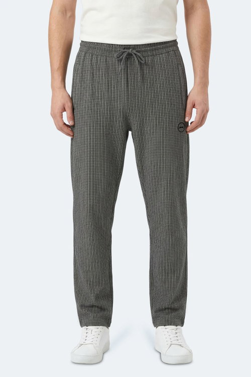 Slazenger NIKITA Erkek Cepli Siyah Pantolon
