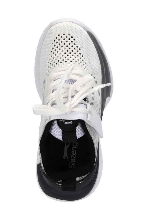 Slazenger NITRO Unisex Çocuk Beyaz / Siyah Günlük Spor Ayakkabısı