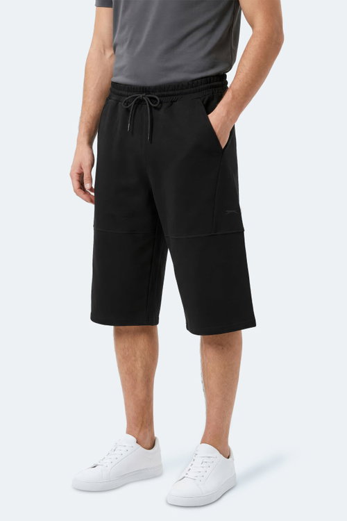 Slazenger NOCTURA 2 Lİ SET Erkek Siyah - Gri Şort