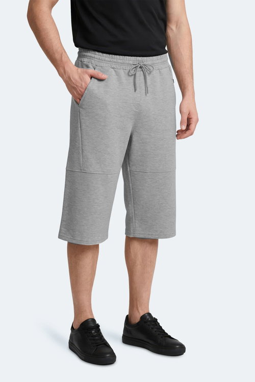 Slazenger NOCTURA Erkek Kapri Gri Şort