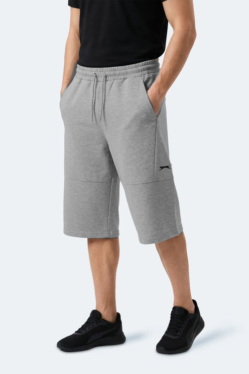 Slazenger NOCTURA Erkek Kapri Gri Şort