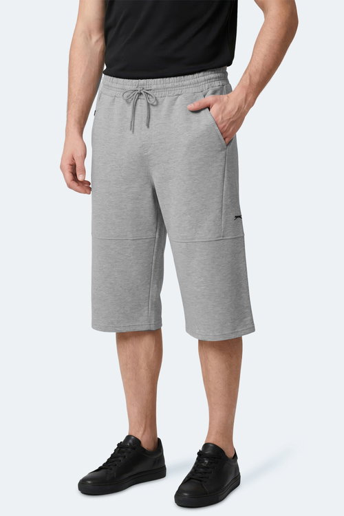 Slazenger NOCTURA Erkek Kapri Gri Şort