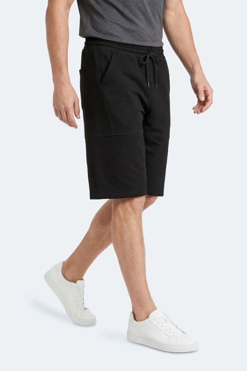 Slazenger NOCTURA Erkek Kapri Siyah Şort