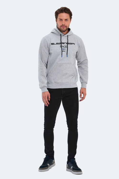 Slazenger NOGA I Erkek Sweatshirt Gri