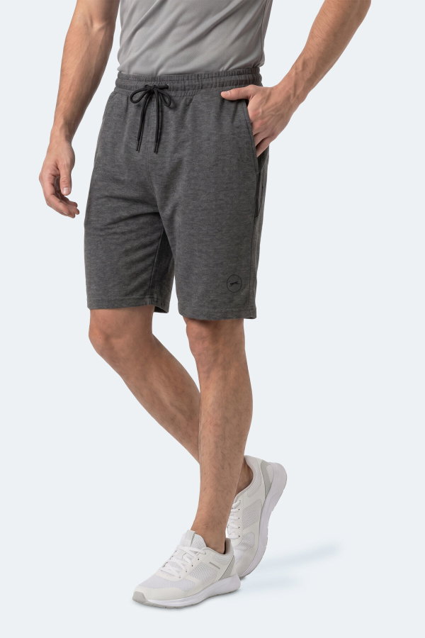Slazenger NOLAN I 2 Lİ SET Erkek Siyah - Koyu Gri Şort