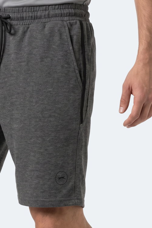 Slazenger NOLAN I 2 Lİ SET Erkek Siyah - Koyu Gri Şort
