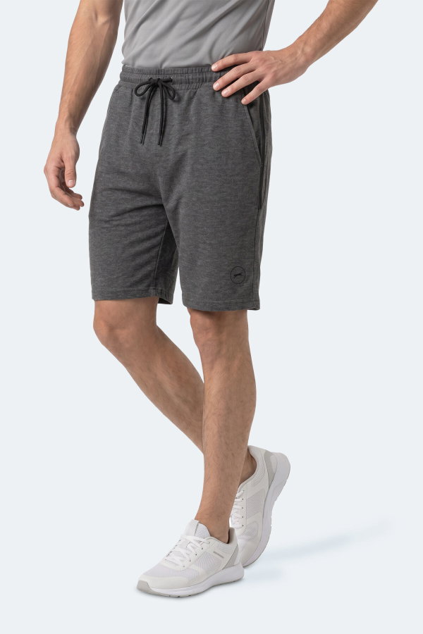 Slazenger NOLAN I Erkek Koyu Gri Şort