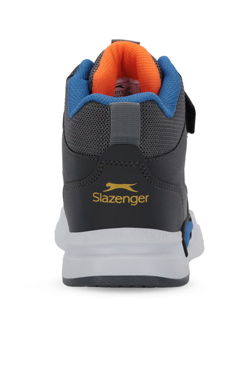 Slazenger NOMINAL Çocuk Koyu Gri / Turuncu Günlük Spor Ayakkabısı