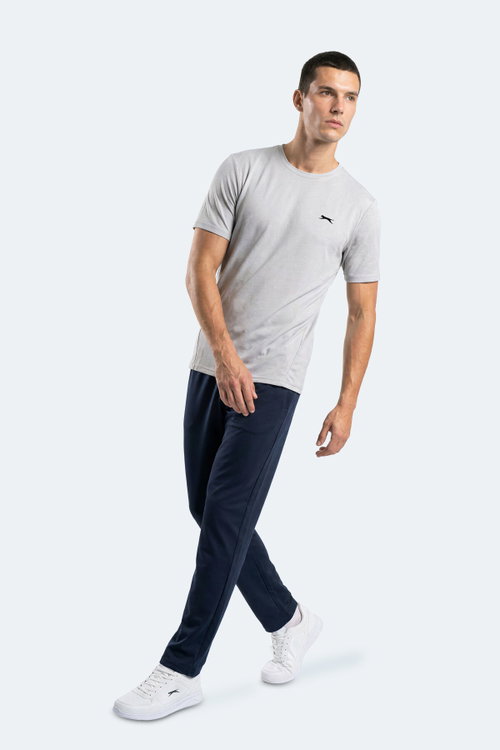 Slazenger NOONE I Erkek Gri Tişört